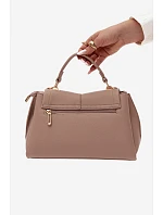 Dámská kabelka z umělé kůže Béžová model 22221035 - Flora&Co Dámská kabelka z umělé kůže Béžová model 22221035 - Flora&Co