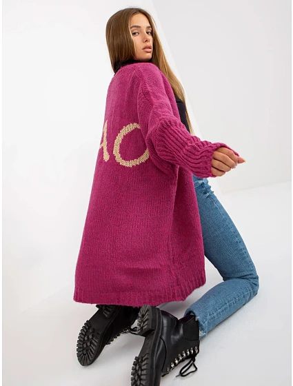 Svetr TW SW BI model 17679449 fuchsiová - FPrice Svetr TW SW BI model 17679449 fuchsiová - FPrice