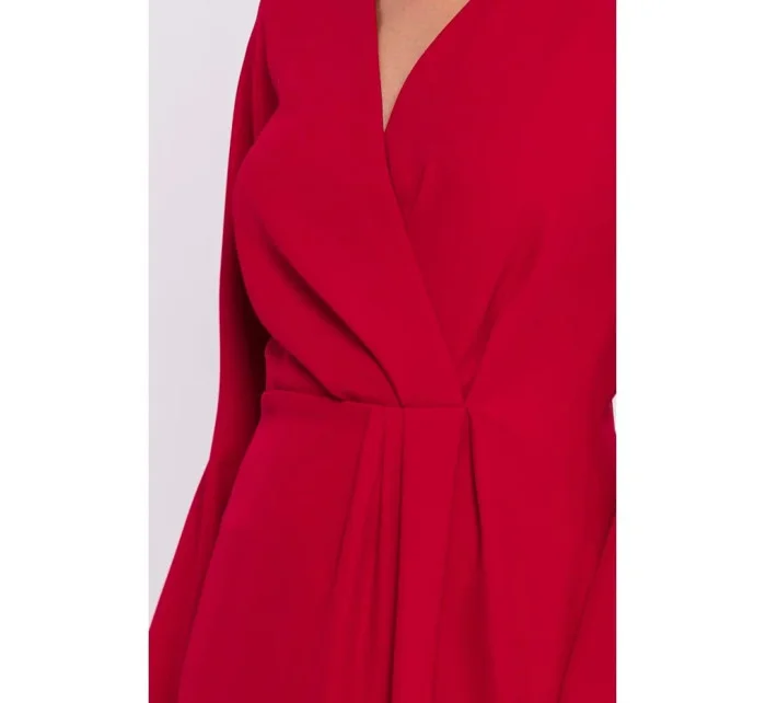 Dámske šaty S384 Šaty červené - Moe Dámske šaty S384 Šaty červené - Moe
