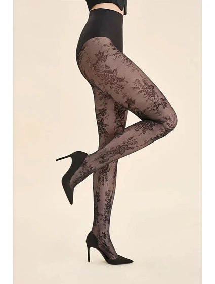 Tenké punčocháče - vzor CARMELA