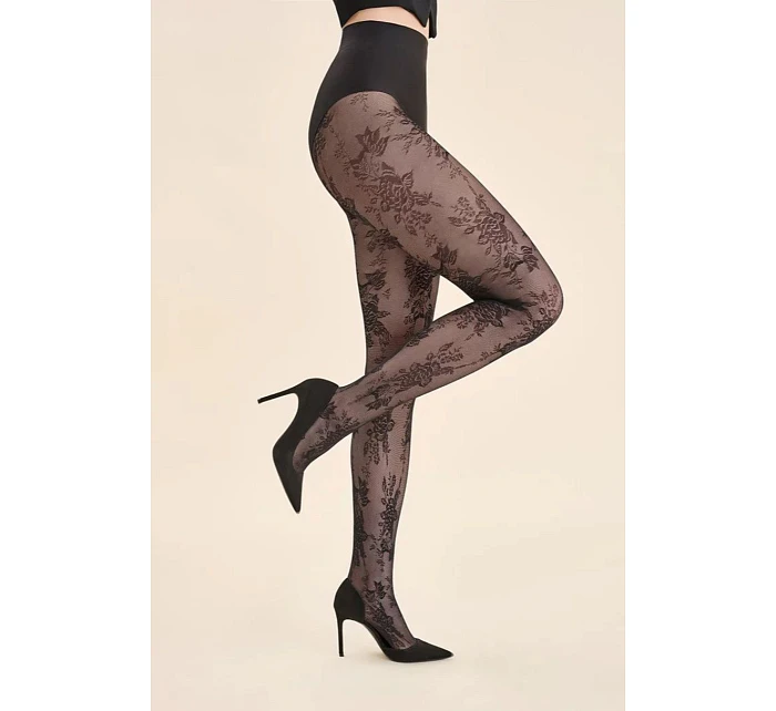 Tenké punčocháče - vzor CARMELA