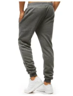 Pánské tmavě šedé tepláky model 21962715 - Dstreet