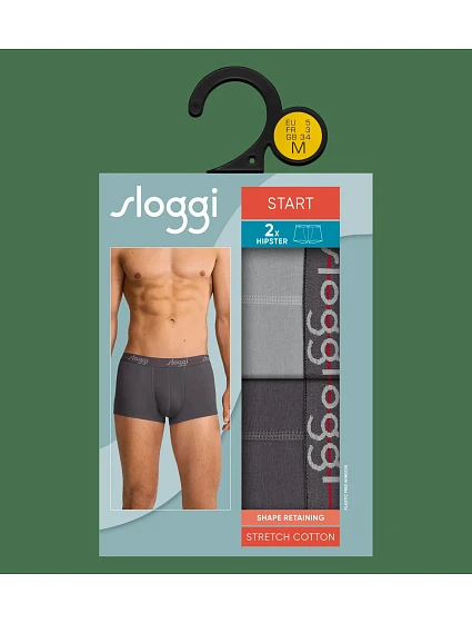 sloggi men Start Hipster C2P box - BLACK - SLOGGI BLACK - SLOGGI