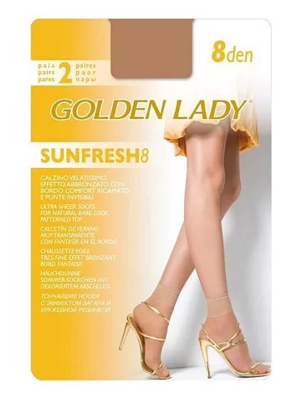 Ponožky model 7465395 8 den A'2 - Golden Lady