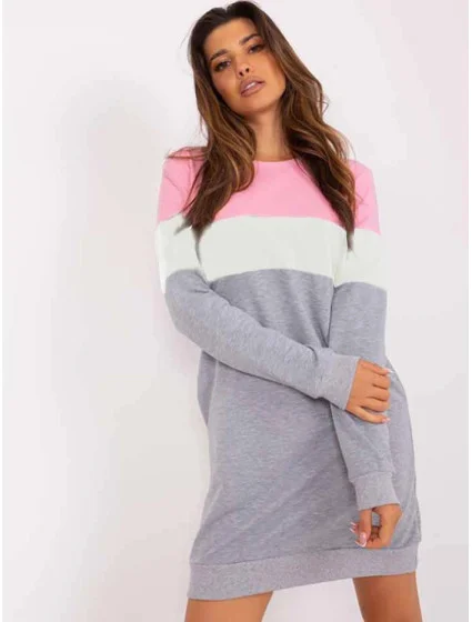 dlouhá dámská mikina s kapsami model 19551046 - Factory Price dlouhá dámská mikina s kapsami model 19551046 - Factory Price