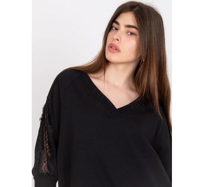 Blúzka RV BZ 7557.01 čierna Blúzka RV BZ 7557.01 čierna