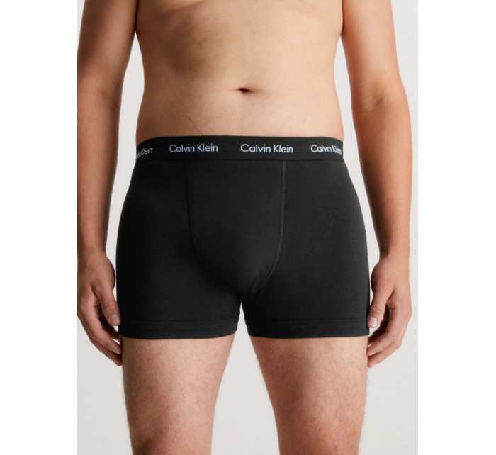 Pánske boxerky TRUNK 3PK 0000U2662G H5G čierne - Calvin Klein