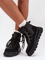 Dámske členkové topánky 25BT26-9247 Black - NOVINKY