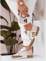 Dámské tenisky khaki Dstreet model 21962822 - FashionStreet