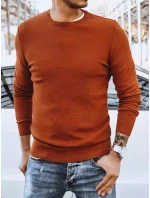 Pánský klasický červený svetr Dstreet model 21966489 - FashionStreet