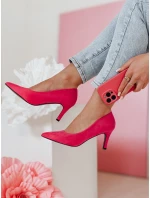 Dámské lodičky na vysokém podpatku fuchsia Dstreet model 21984522 - FashionStreet