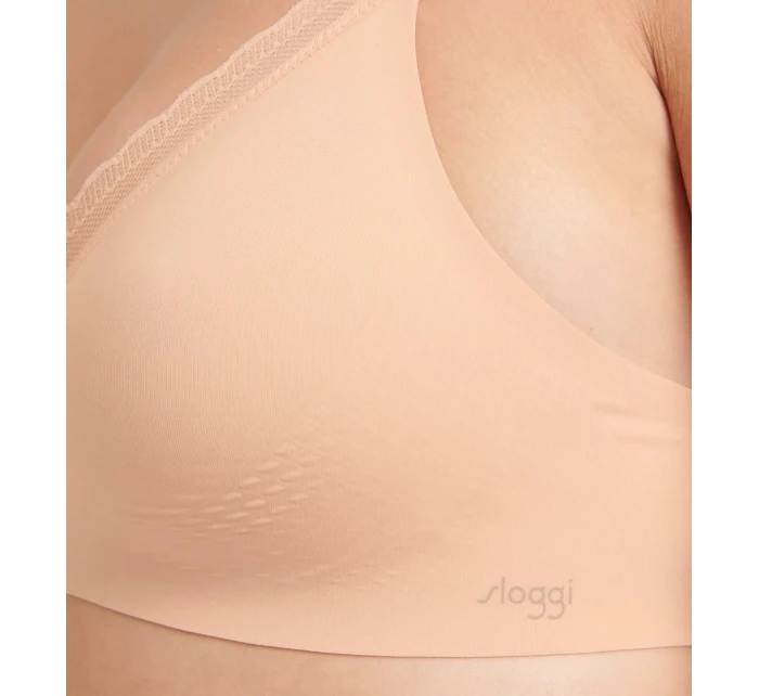 Podprsenka bez kostíc BODY ADAPT Twist Soft bra - POWDER ORANGE - oranžová 00BG - SLOGGI Podprsenka bez kostíc BODY ADAPT Twist Soft bra - POWDER ORANGE - oranžová 00BG - SLOGGI