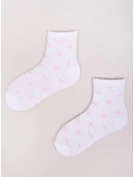 YOCLUB SKL-0014 Čipkované ponožky 0-9 mesiacov