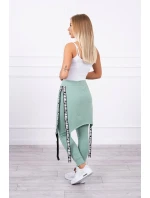 s nápisem tmavě mátový model 18747059 - K-Fashion s nápisem tmavě mátový model 18747059 - K-Fashion