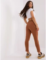 Spodnie dresowe EM DR HW 20 model 18761672 jasny brązowy - FPrice Spodnie dresowe EM DR HW 20 model 18761672 jasny brązowy - FPrice