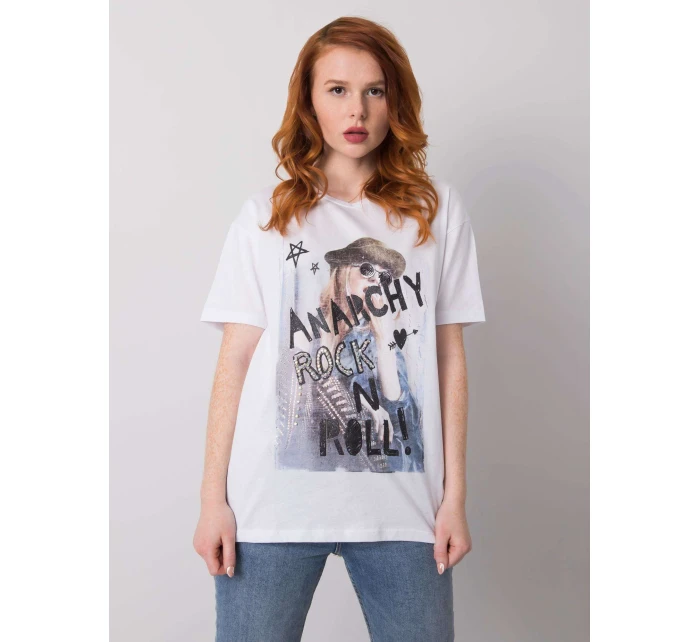 Tričko HB TS 3052.67P biela