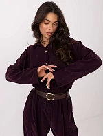 Košeľa IT KS 22390.81 tmavo fialová