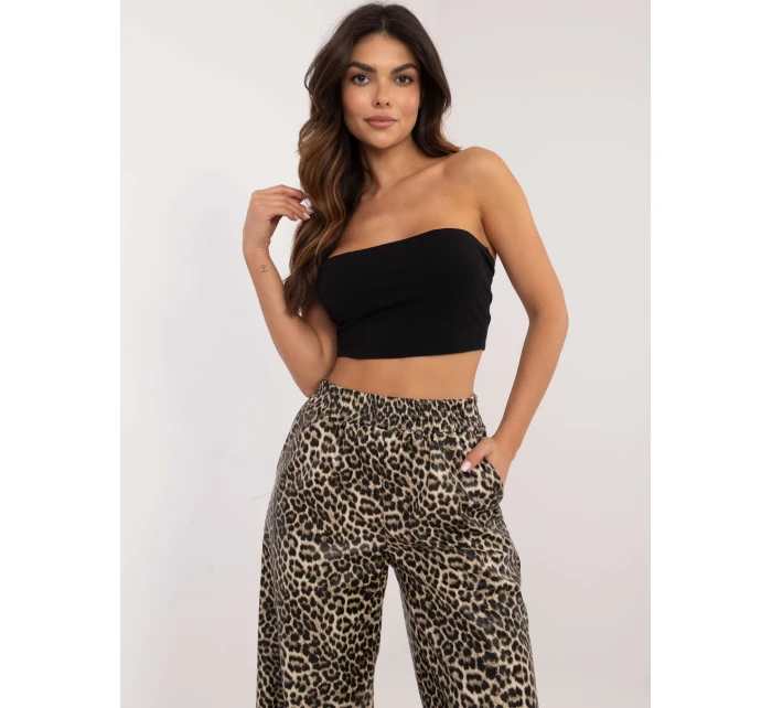 Nohavice LK SP 509799.38 čierno-béžové