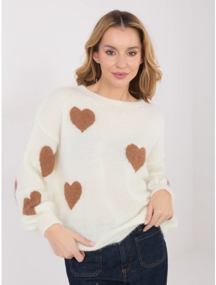 Sweter MO SW model 21886105 ecru - FPrice Sweter MO SW model 21886105 ecru - FPrice