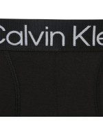 Pánske boxerky 3 Pack Boxer Briefs Modern Structure 000NB2971A7V1 čierna - Calvin Klein