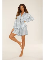 De Lafense 825 Primrose pyžamo dlhé/r S-2XL bez zipsu