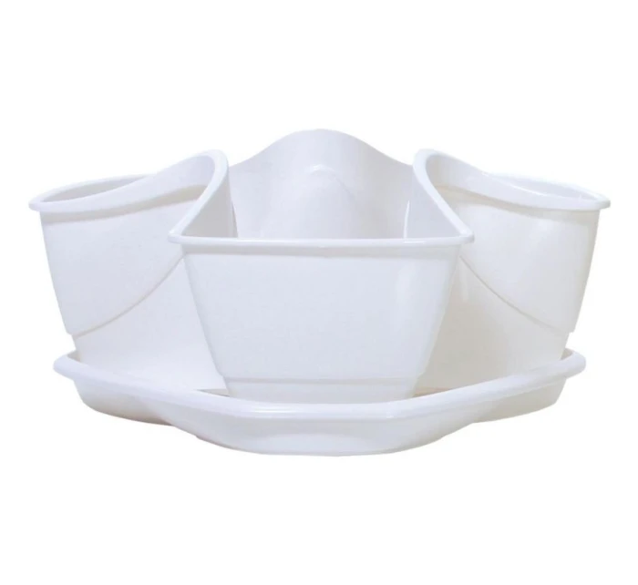 VERYKAL GARDEN CASCADE POND na bylinky - WHITE Dětské