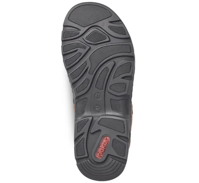 Rieker M 26156-25 RKR447B Sandále na suchý zips Rieker M 26156-25 RKR447B Sandále na suchý zips