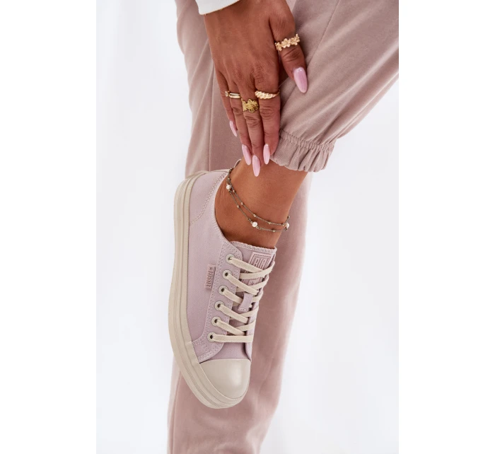 Trampki Damskie Big Star RR274732 Jasnoróżowe