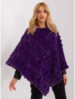 Poncho AT  ciemny fioletowy model 19367643 - FPrice
