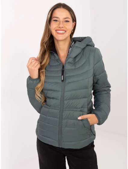 Kurtka model 21320042 ciemny zielony - FPrice