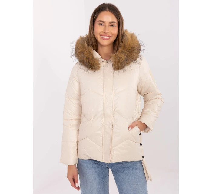 Bunda MBM KR 856.98P svetlo béžová