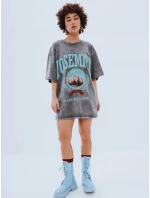 dámské tričko s potiskem graphite Dstreet model 21977329 - FashionStreet