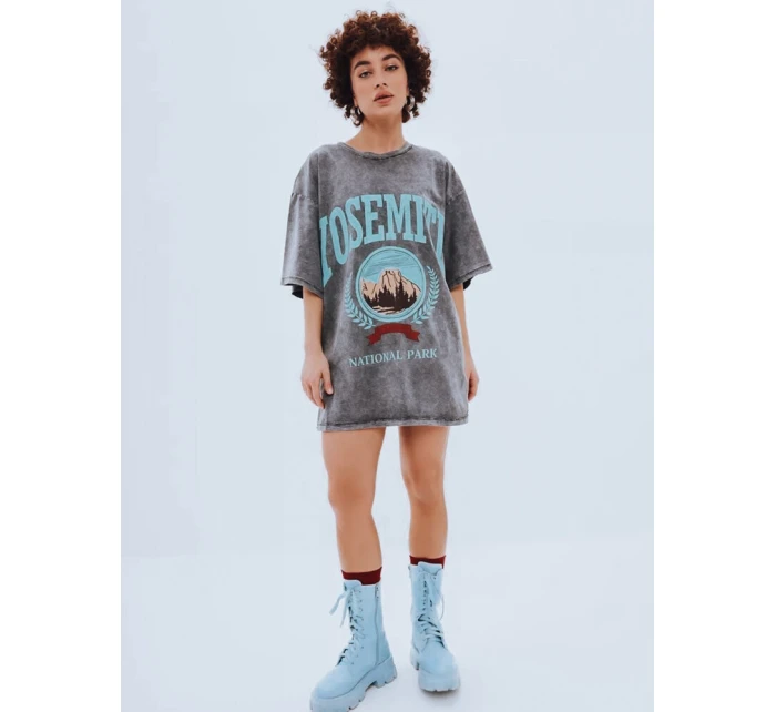 dámské tričko s potiskem graphite Dstreet model 21977329 - FashionStreet