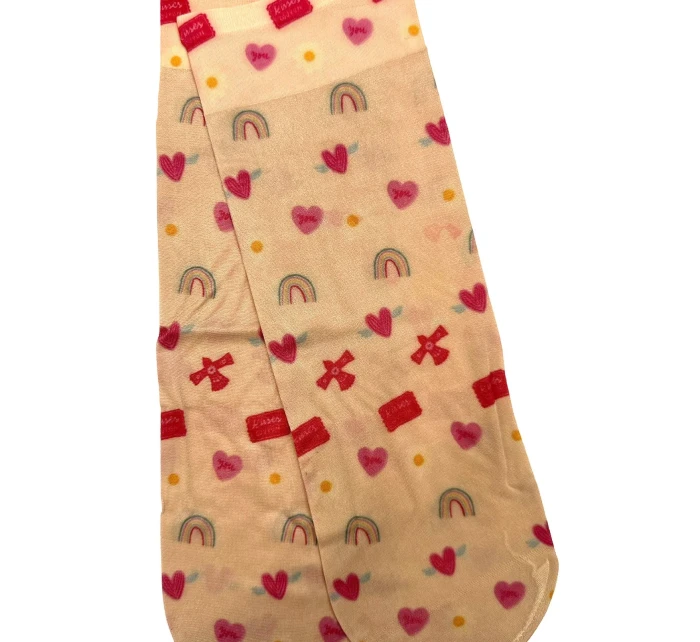 Dámske vzorované ponožky Magnetism lycra 20 den