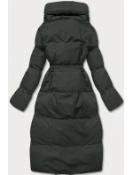 Dámska zimná skladacia bunda v army farbe (5M737-136) Dámska zimná skladacia bunda v army farbe (5M737-136)
