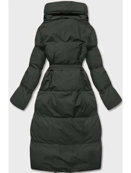 dámská zimní bunda v army barvě model 21245842 - J.STYLE
