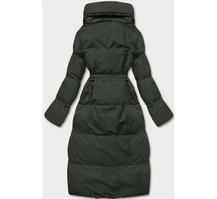 Dámska zimná skladacia bunda v army farbe (5M737-136) Dámska zimná skladacia bunda v army farbe (5M737-136)