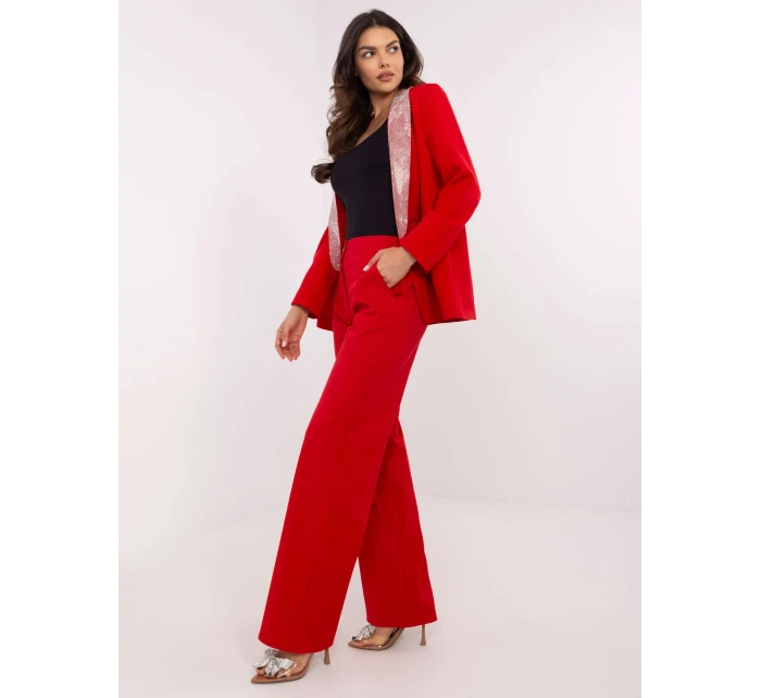 Nohavice LK SP 509755.04 červená Nohavice LK SP 509755.04 červená