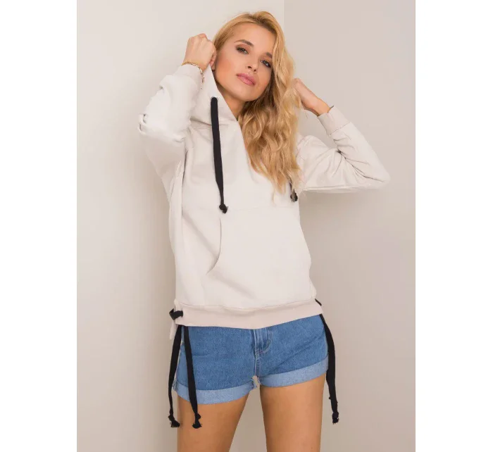 Dámska mikina TW BL G031.20P svetlo béžová