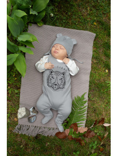 Čiapka Pinokio Le Tigre Sleepsuit Grey
