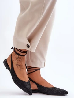 Baleríny Ozdobené Černé model 20014954 - Kesi