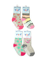 Dievčenské ponožky YO! Girls ABS SK 20 A'6 27-30