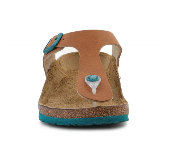 Šľapky Birkenstock Gizeh Desert Soil Ginger Jr 1024327