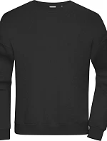 Daiber 8042 Ťažká unisex mikina oversize 02.8042 čierna