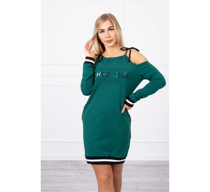 Tres Chic zelené šaty Tres Chic zelené šaty