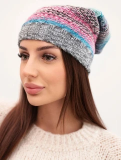 Čepice s fleecem  růžová model 21878029 - K-Fashion