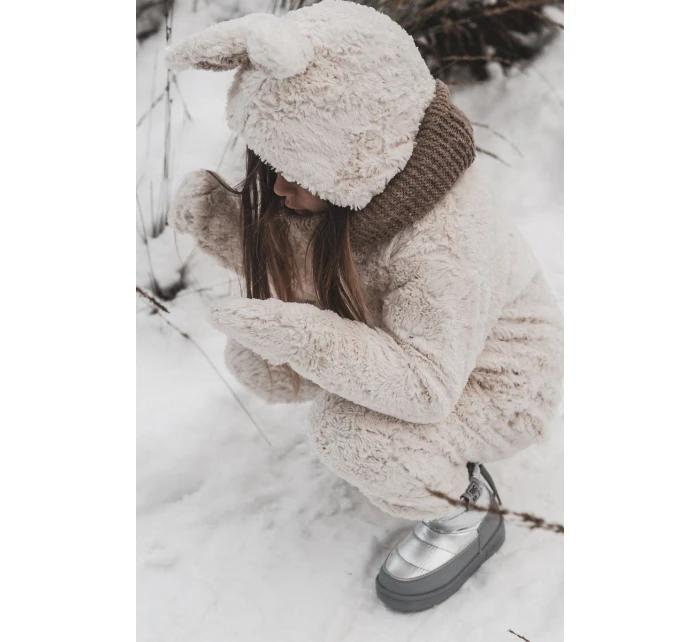 Dziecięce Śniegowce Big Star KK374218 Szaro-Srebrne Dziecięce Śniegowce Big Star KK374218 Szaro-Srebrne