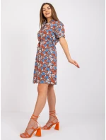 Šaty D73781M30312A hnedé