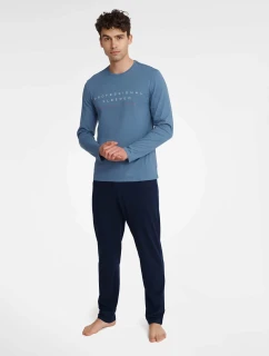 Pyžamo Insure 40963-55X Modrá a tmavo modrá - Henderson