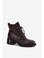 Boty na podpatku model 231586 Step in style Boty na podpatku model 231586 Step in style